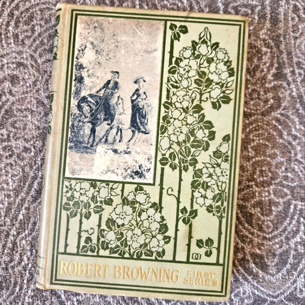 Robert Browning Poetry Vook - Vintage 1880s